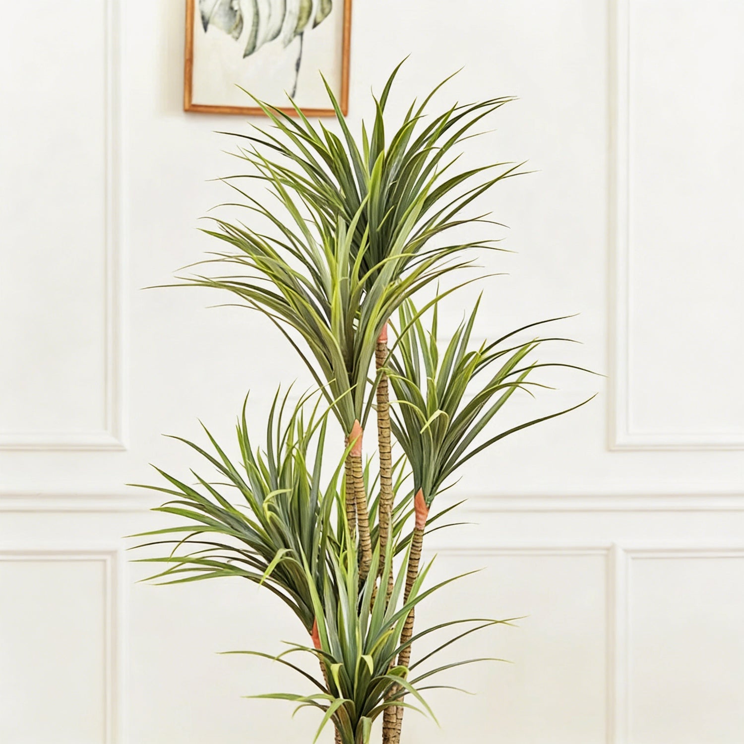 Artificial Yucca Tree in Pot – Realistic Faux Indoor Floor Plant for Home & Office Décor