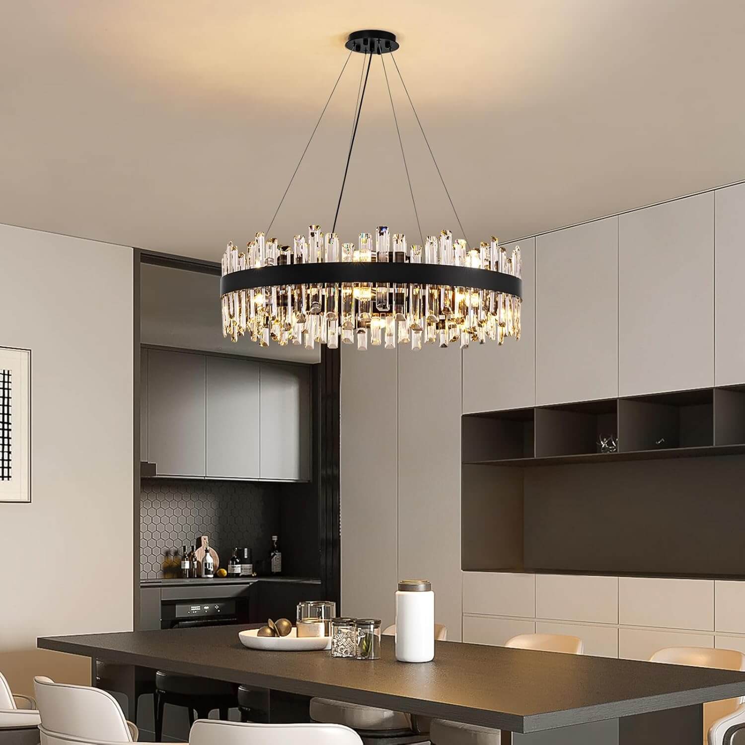 aurum-luxury-black-crystal-round-chandelier-dining-room-9