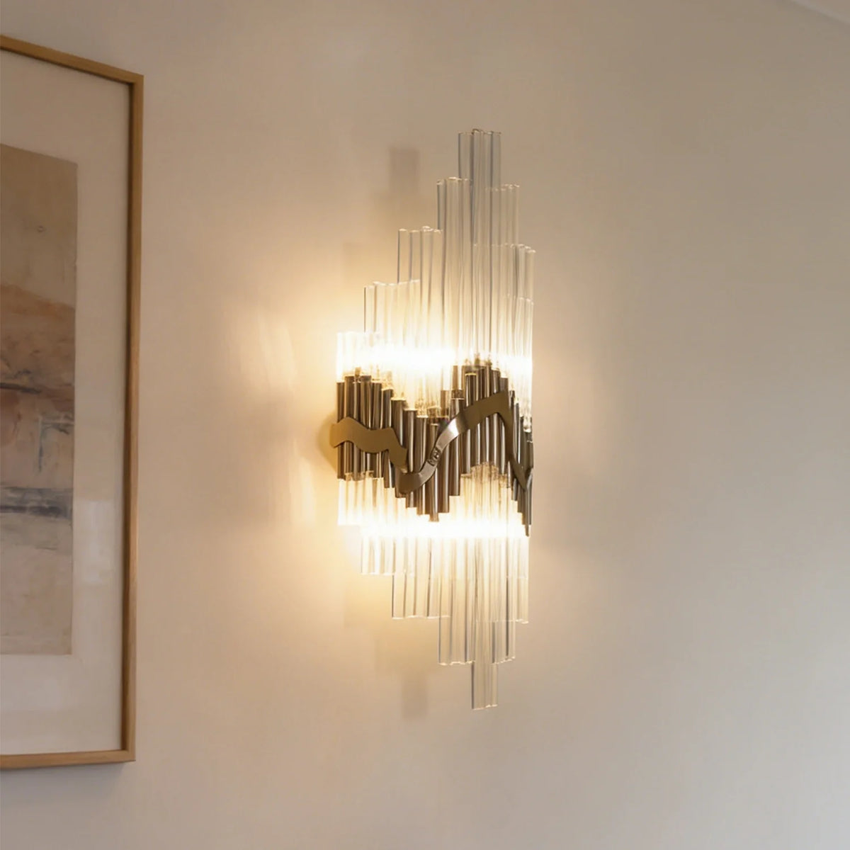 luxury-gold-glass-statement-wall-sconce-Siljoy-lighting