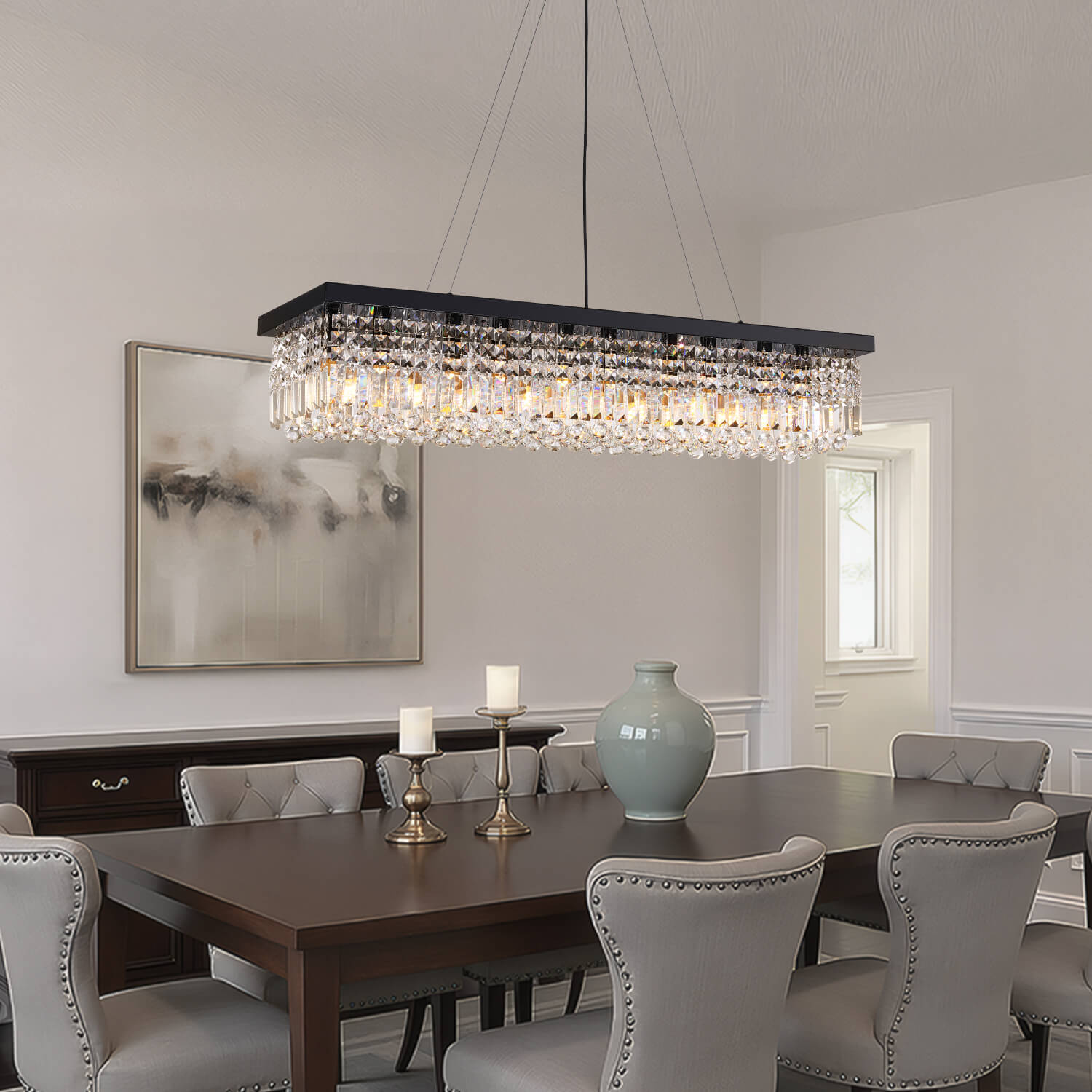 modern-elegance-raindrop-crystal-rectangular-black-chandelier-for-dining-room-kitchen-island-and-living-room-Siljoy-lighting-ch001-20250617-2