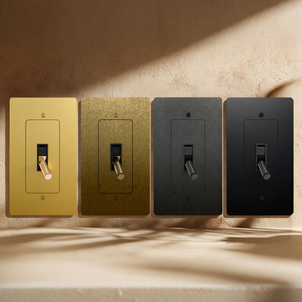 the-brass-toggle-switch-four-colours | Sofary Lighting