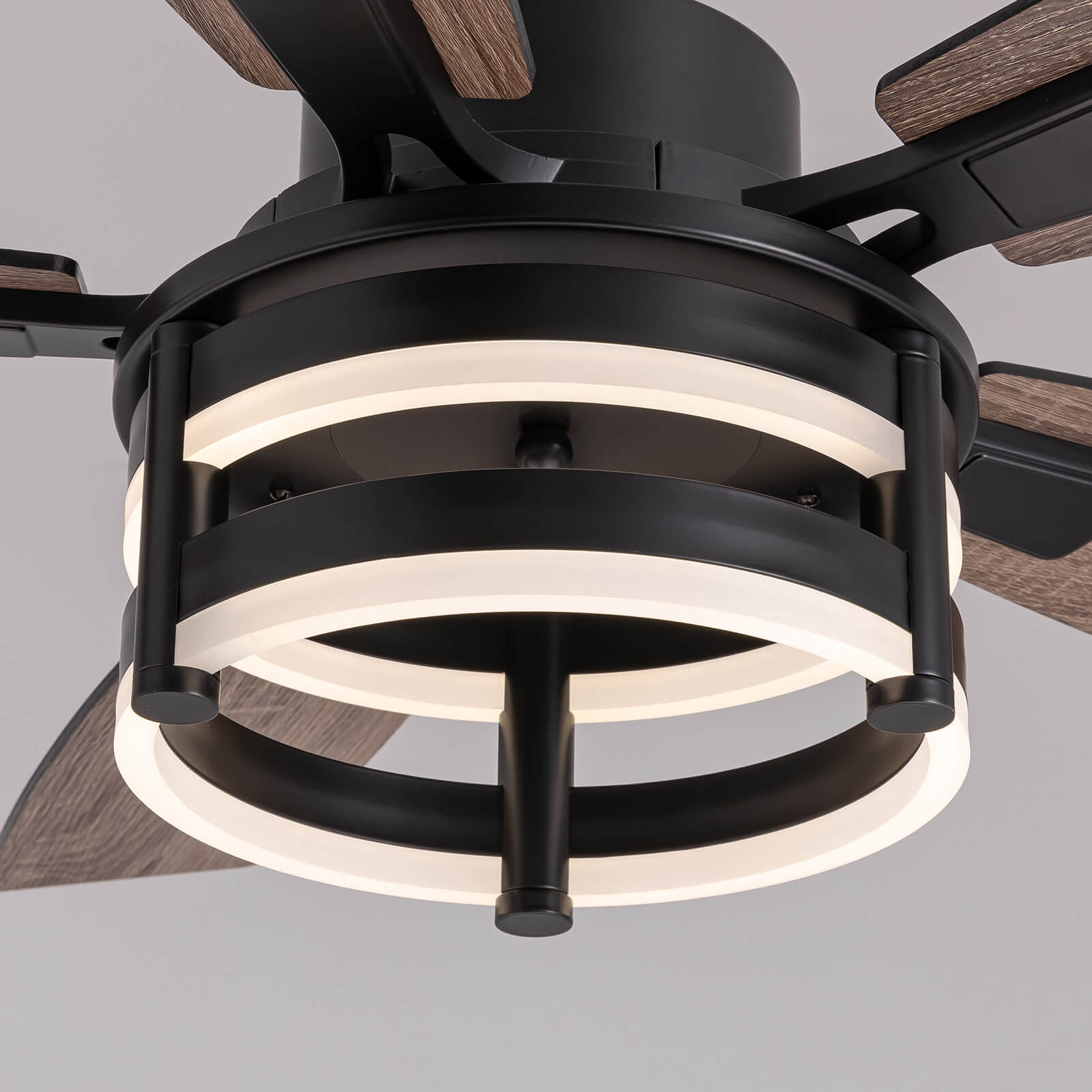 vintara-46-farmhouse-rustic-black-cage-ceiling-fan-with-led-lights-remote-for-bedroom-living-room-9