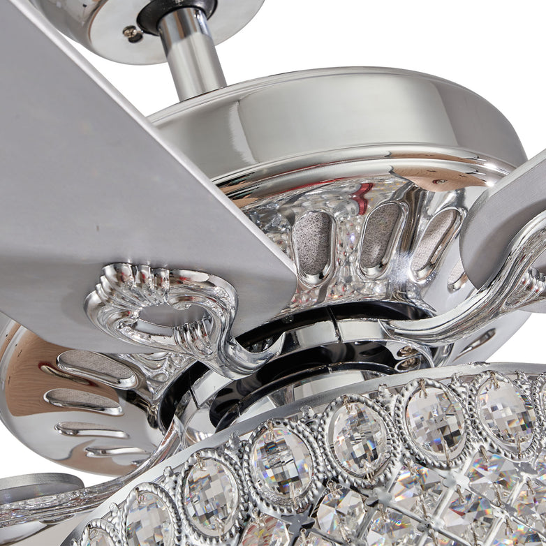 MOOONI-Ceiling-Fan-Light-Chrome-Vintage-Double-Oval-Triple-Octagonal-Beads-Crystal-Fandelier-50“