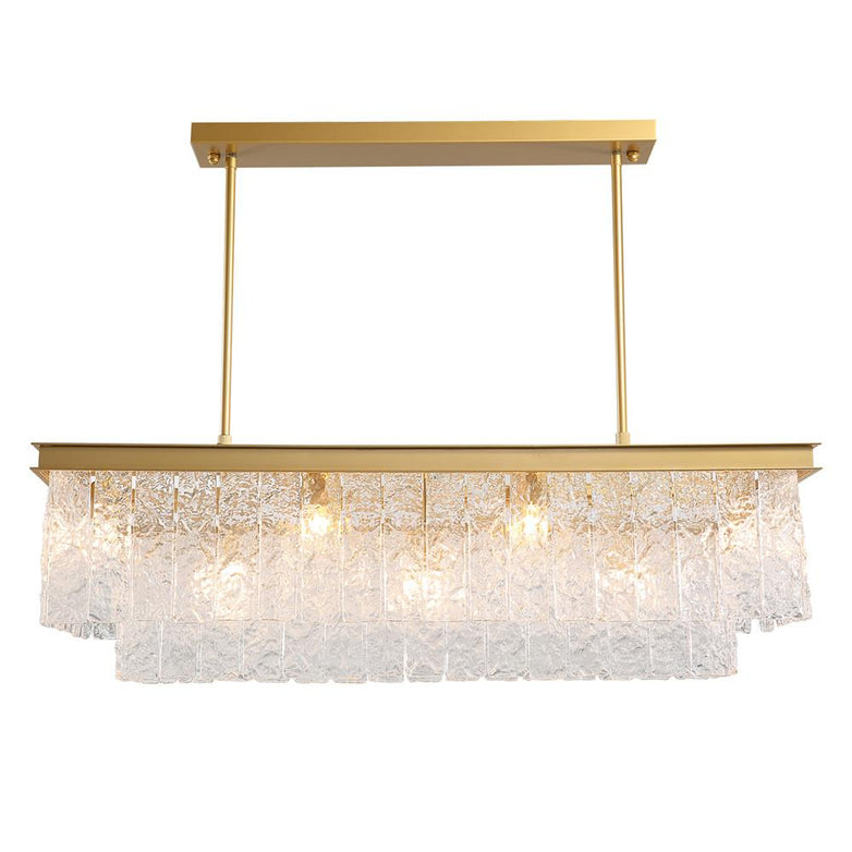 MOOONI-Modern-Rectangle-Three-Tier-Gold-Crystal-Chandelier