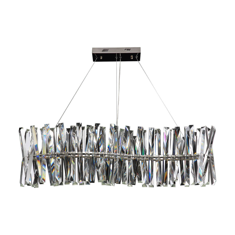 S-shaped Crystal Chandelier