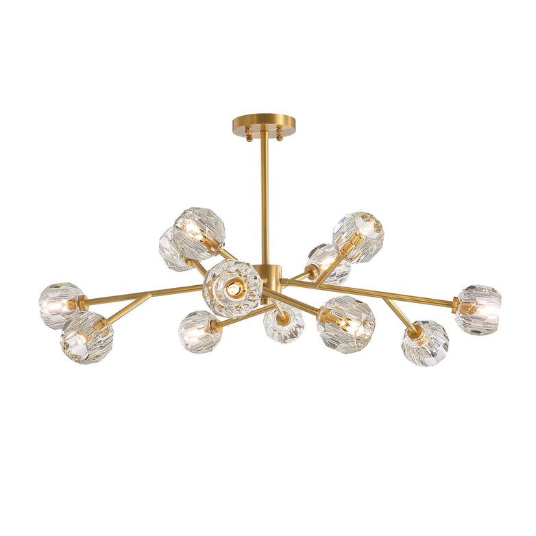 MOOONI-Modern-Gold-Sputnik-Globe-Crystal-Chandelier-12-Lights