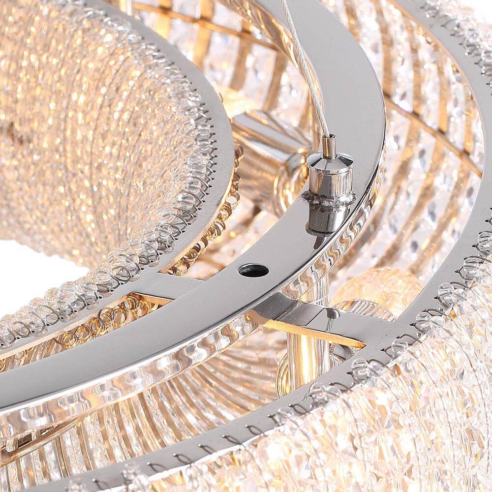 Modern-Gold-Octagonal-Bead-Ring-Crystal-Chandeler-Metal-Frame-Ceiling-Light