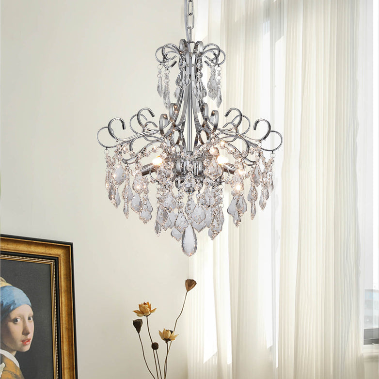 Classical Palace Flat Iron Fram Crystal Chandelier