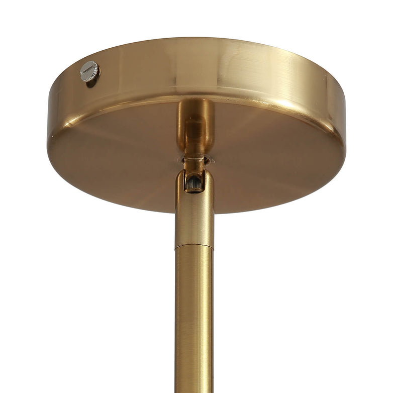 Sputnik Gold Globe Double Layers 12 Lights Chandelier