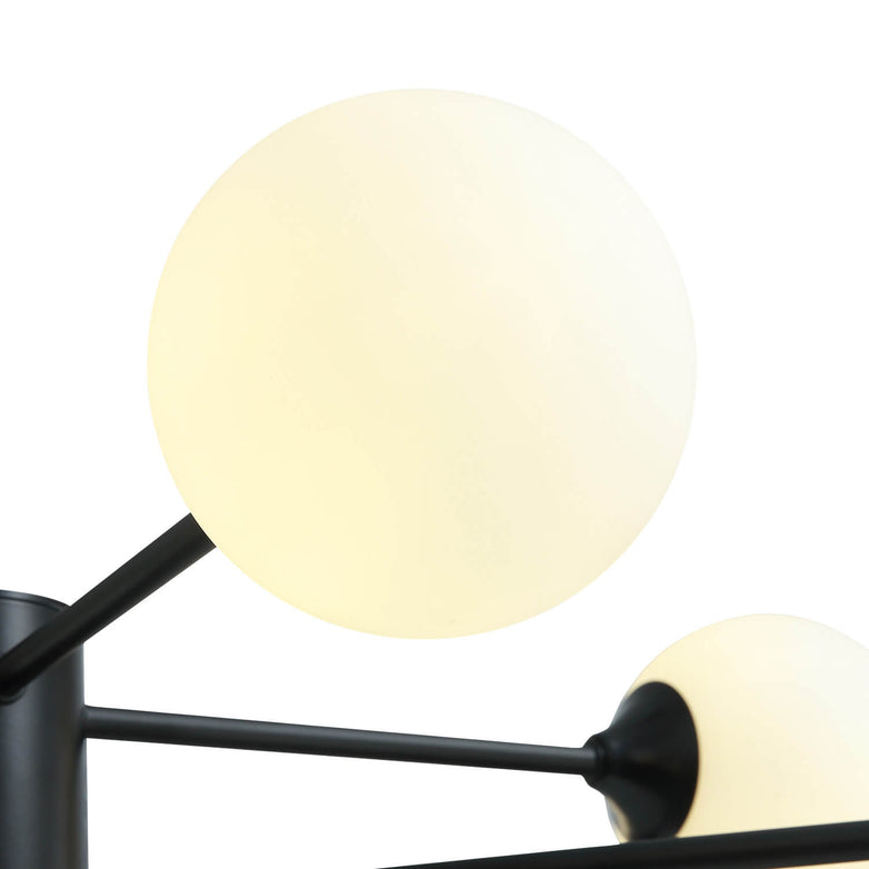 Normcore Black Globe 8 Lights Ceiling Lamp