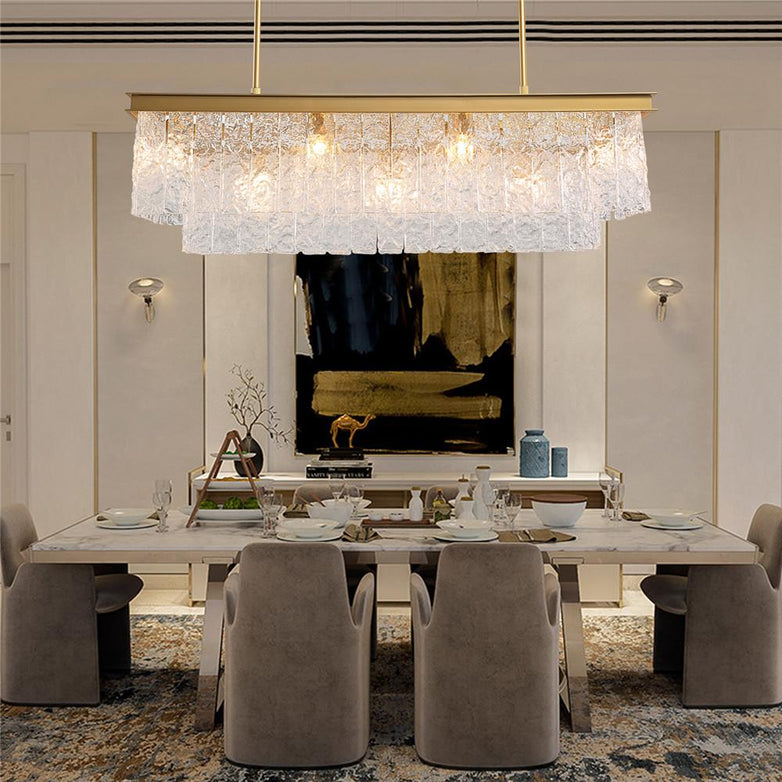 MOOONI-Modern-Rectangle-Three-Tier-Gold-Crystal-Chandelier-Dining-Room