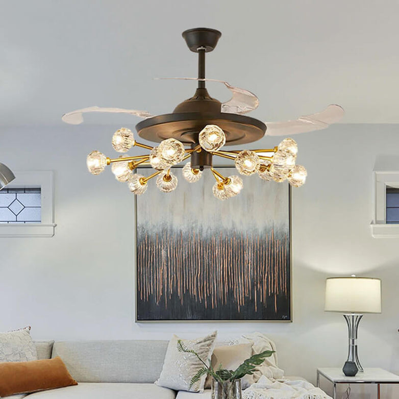 MOOONI-Fandelier-Bronze-Football-Ceiling-Fan-Light-Living-Room
