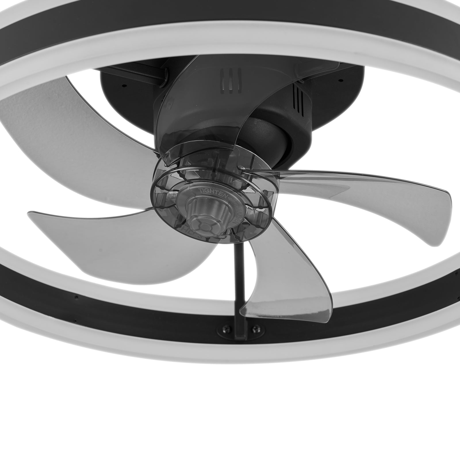 Contemporary 360° Rotatable Circle Acrylic Fandelier