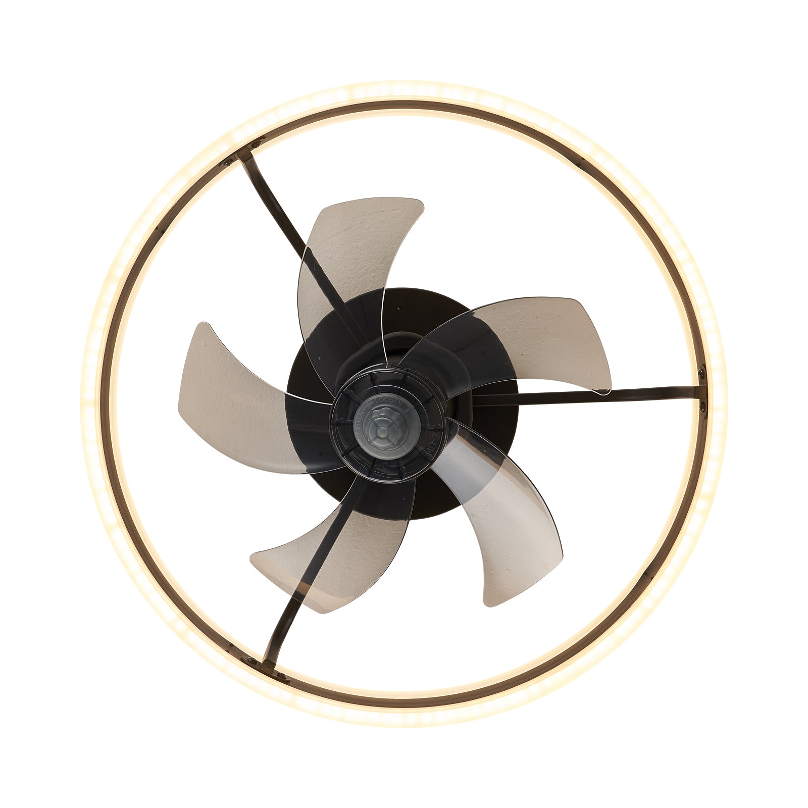 Contemporary 360° Rotatable Circle Acrylic Fandelier