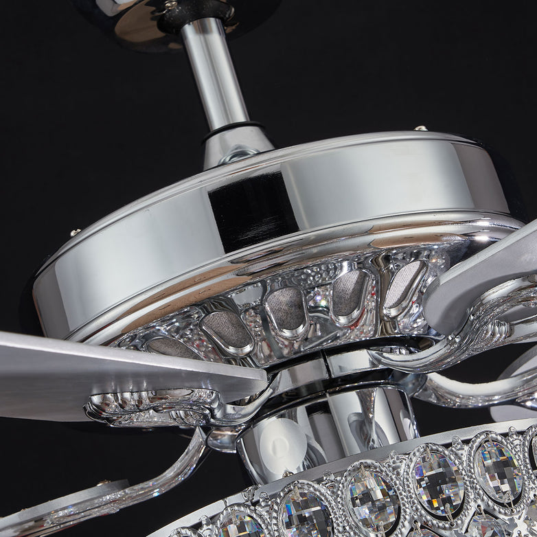 MOOONI-Ceiling-Fan-Light-Chrome-Vintage-Double-Oval-Triple-Octagonal-Beads-Crystal-Fandelier-50“