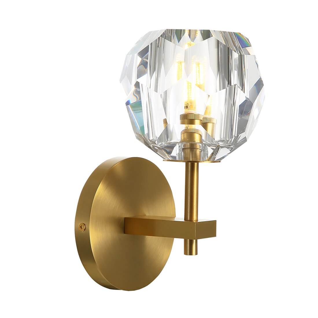 Modern-Brass-Circle-Crystal-Wall-Sconces-Lighting