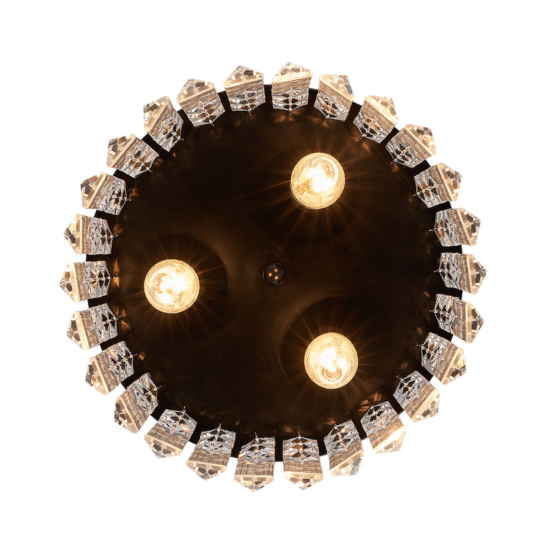 MOOONI-Matte-Black-Round-Crystal-Pendant-Light-Bulbs