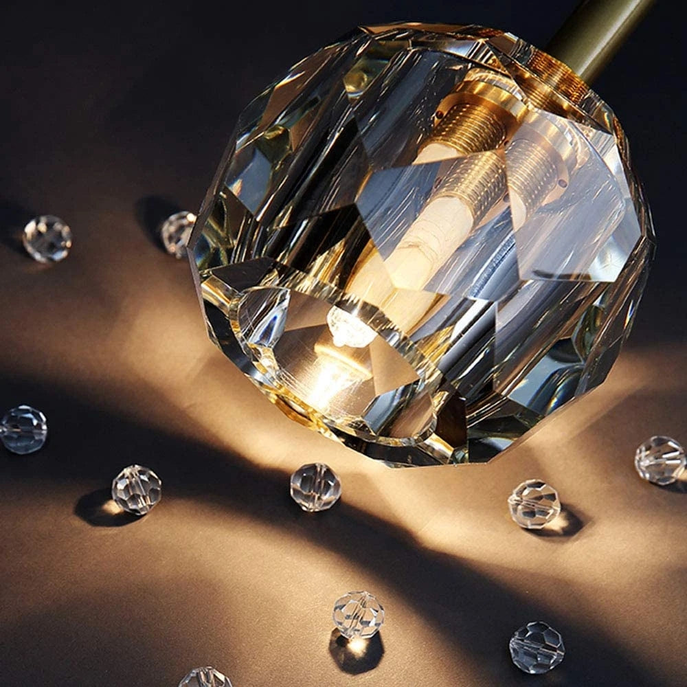 Modern-Brass-Circle-Crystal-Wall-Sconces-Lighting-Glass-Shape