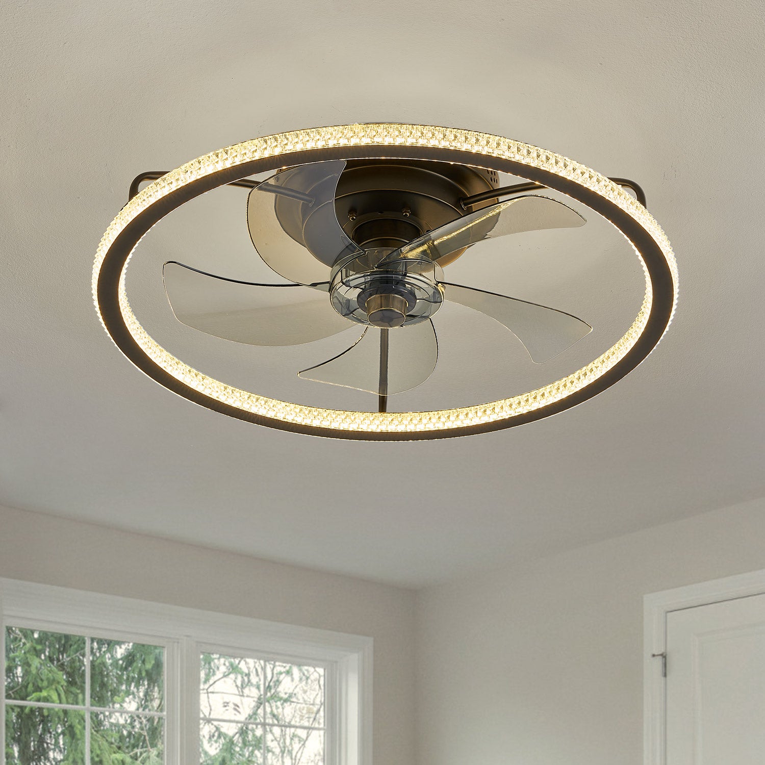 Minimalism Sparkling Diamond Fandelier