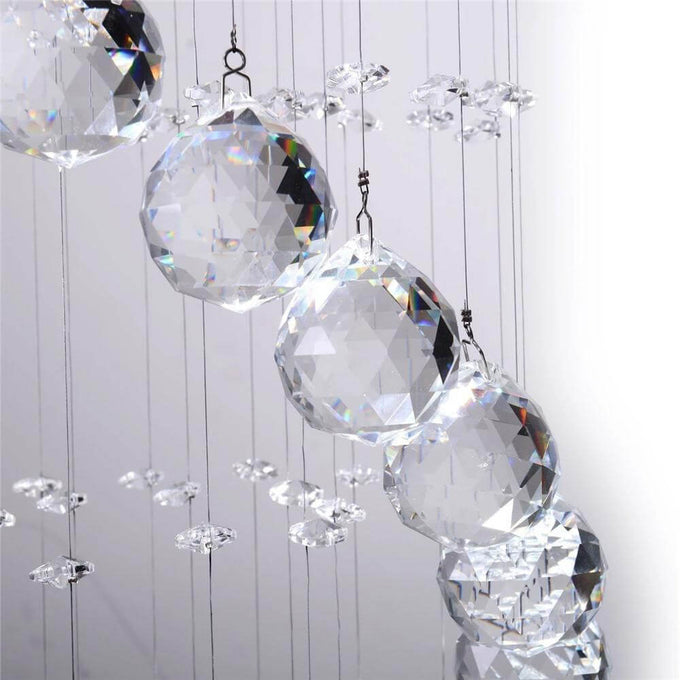 Modern-Chrome-Double-Spiral-Crystal-Chandelier-For-Staircase-Crystal-Detail