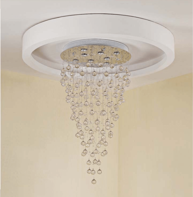 MOOONI-Modern-Chrome-Raindrop-Crystal-Chandelier-Staircase