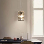 Pendant Light with Crystal Line