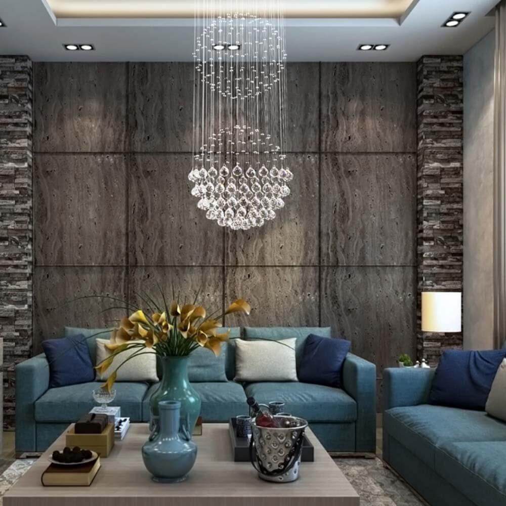 MOOONI-Modern-Chrome-Sphere-Double-Crystal-Chandelier-Living-Room