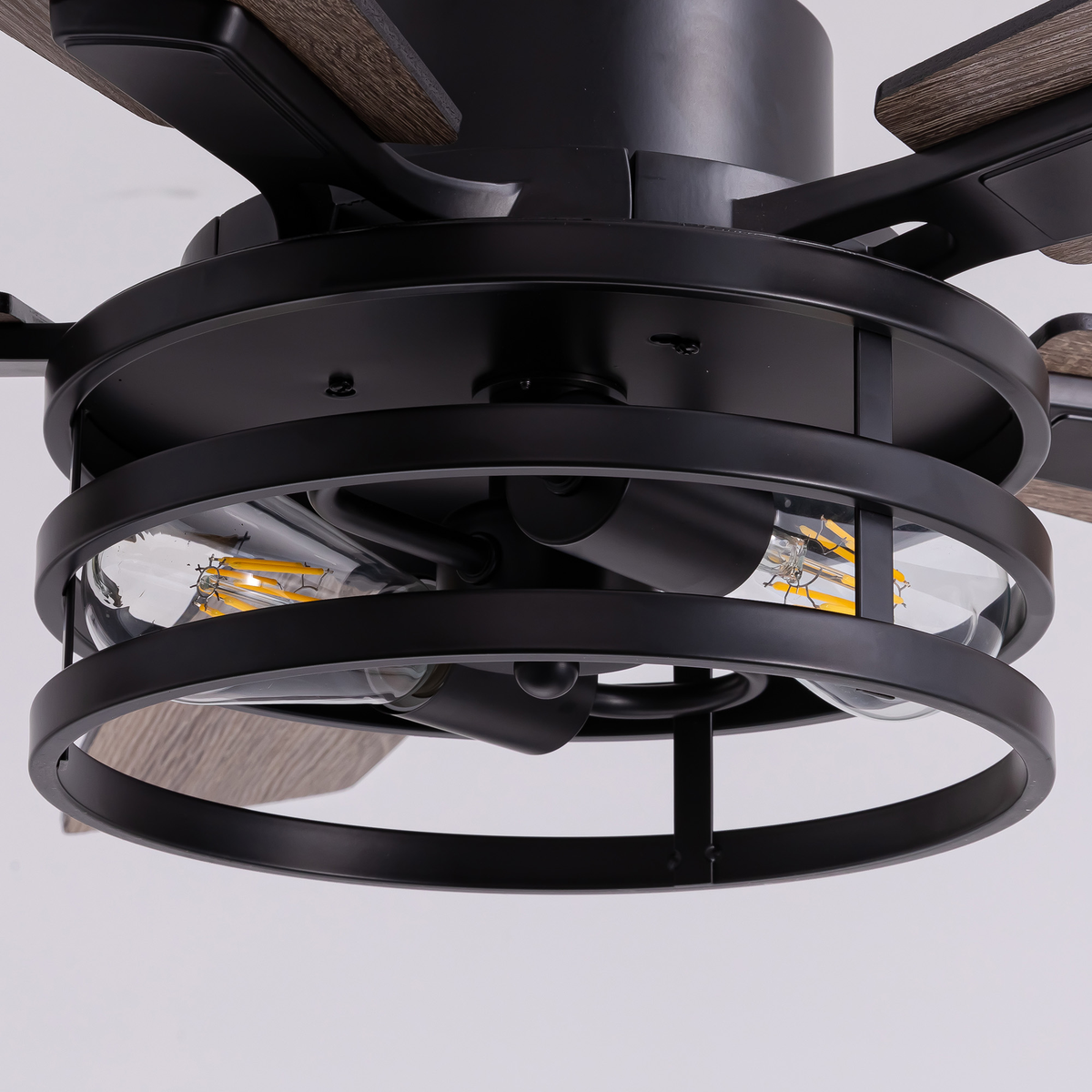 Orokin 46-In Farmhouse Caged Ceiling Fan