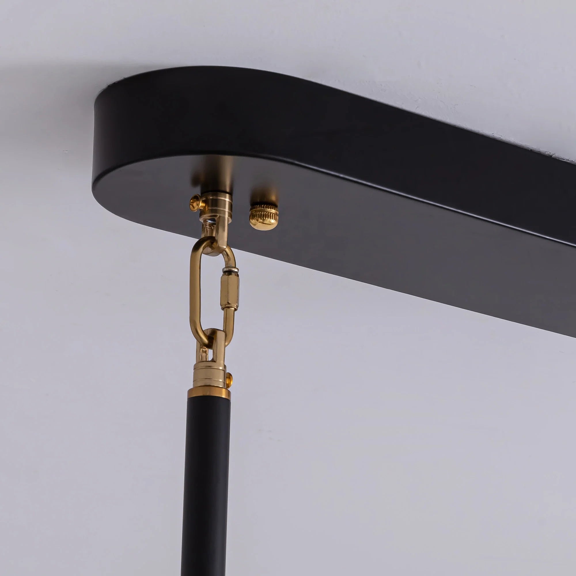 Mid-Century Modern Black Sputnik Chandlier - Sofary Lighting