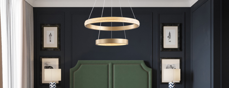 Why We Love Minimal Ring Chandeliers
