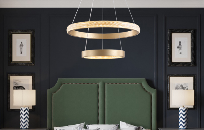 Why We Love Minimal Ring Chandeliers