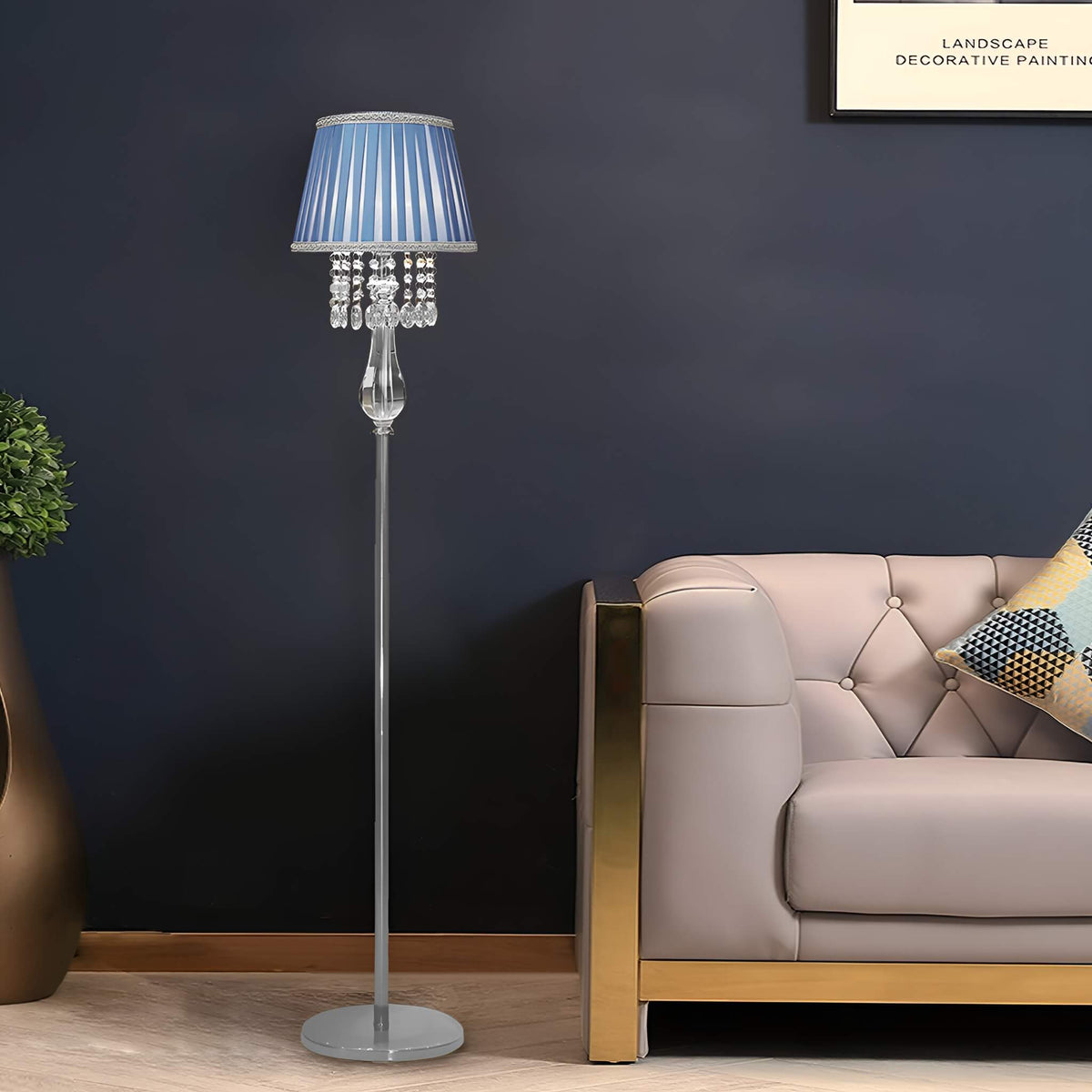 Fashion Crystal Floor Lamp -living-room|Siljoy