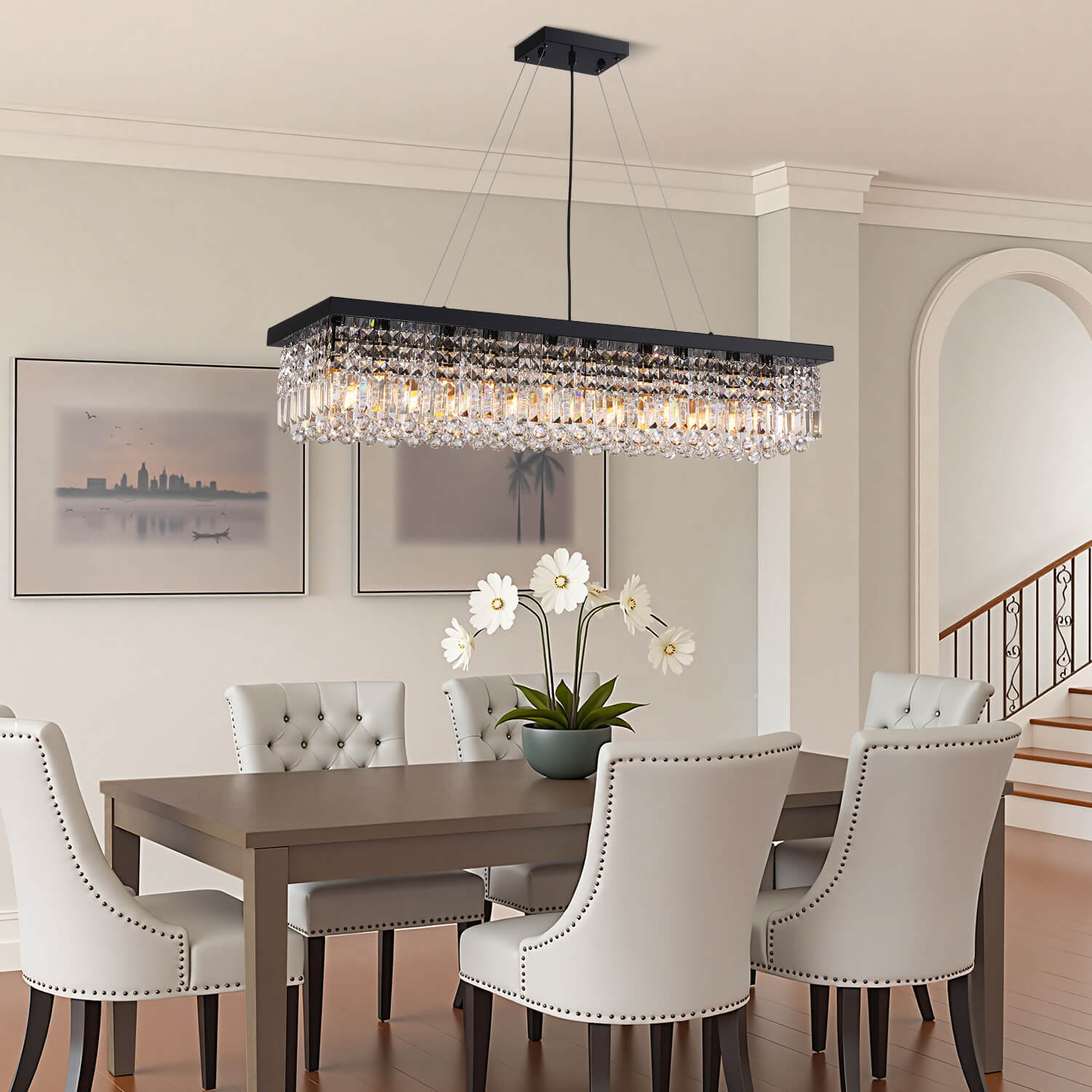 modern-elegance-raindrop-crystal-rectangular-black-chandelier-for-dining-room-kitchen-island-and-living-room-Siljoy-lighting-ch001-20250617-1