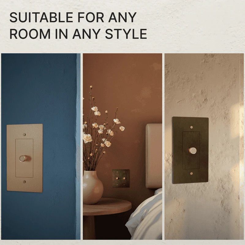 the-brass-3-way-rotary-dimmer-switch-room | Sofary Lighting