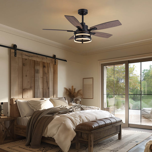 vintara-46-farmhouse-rustic-black-cage-ceiling-fan-with-led-lights-remote-for-bedroom-living-room-3
