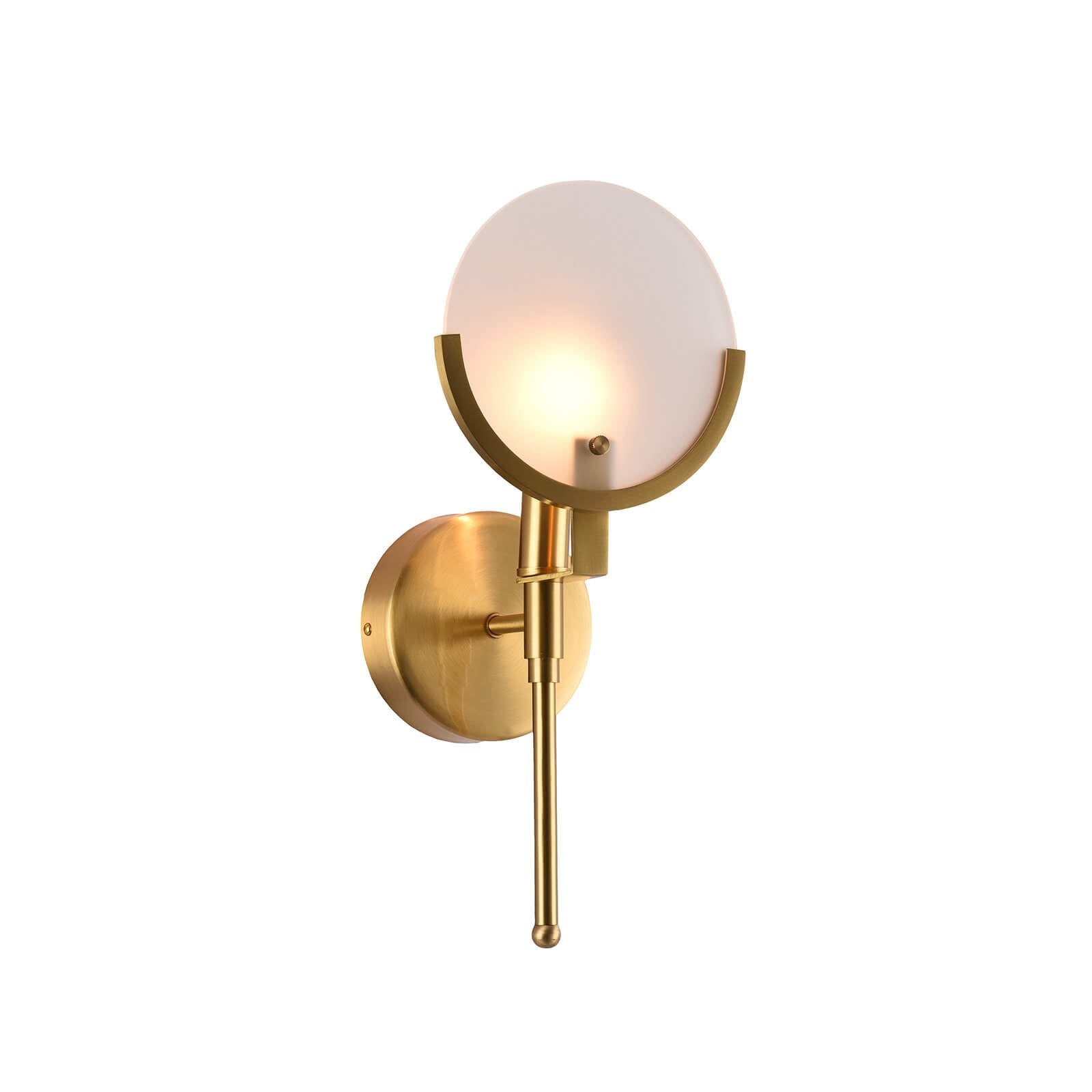 Modern-Brass-Body-Round-Shape-Crystal-Wall-Light