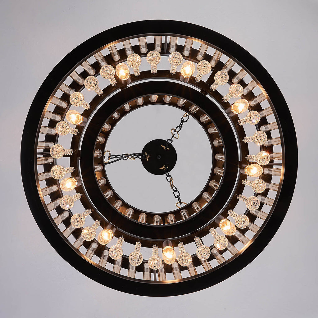 MOOONI-Vintage-Matte-Black-Glass-Tube-Crystal-Chandelier-Edison-Bulbs