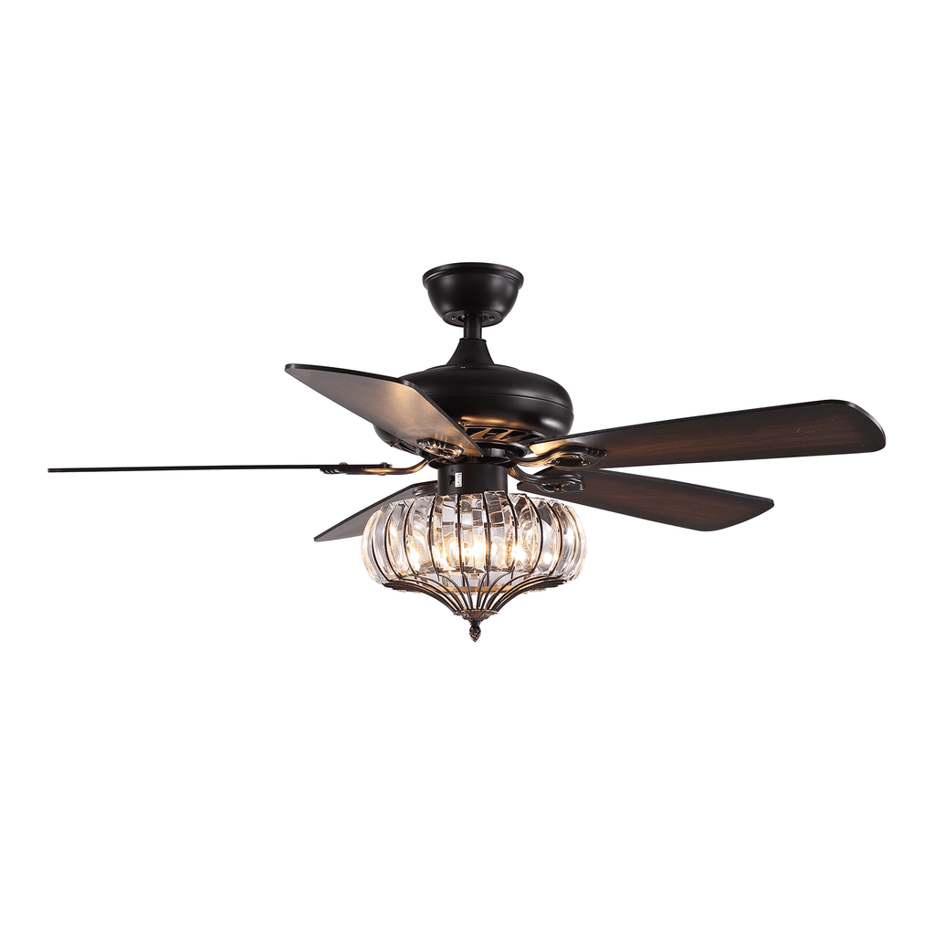MOOONI-Ceiling-Fan-Light-Matte-Black-Vintage-Look-Crystal-Fandelier-48“