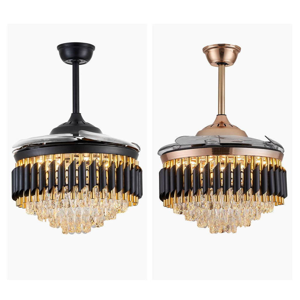 MOOONI-Fandelier-Crystal-For-Bedroom-Gold-And-Black