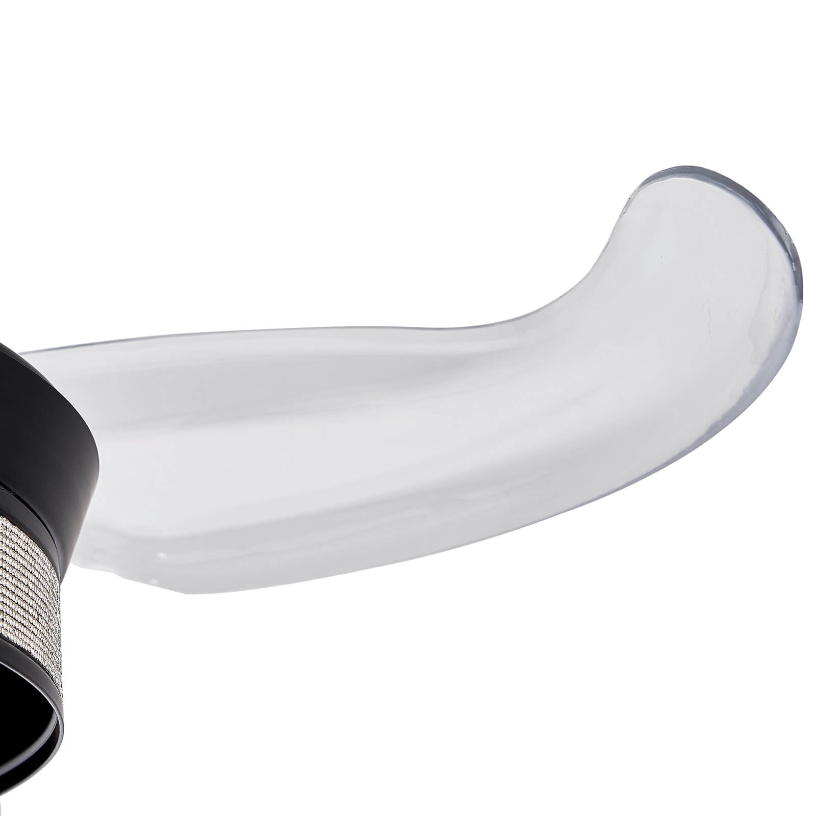 Top Rated Matt Black Retractable Crystal Fandelier