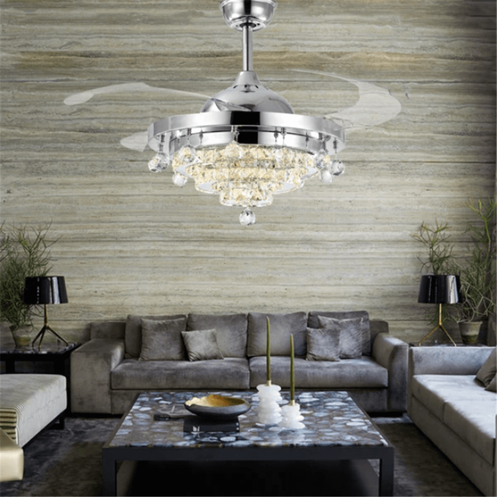 MOOONI-Modern-Chrome-Ceiling-Fan-Chandelier-Living-Room