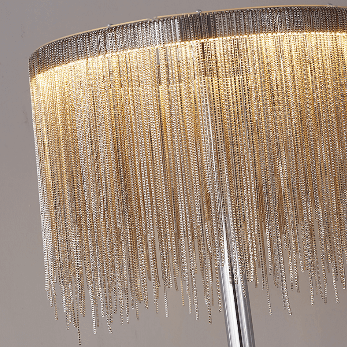 Modern-Chrome-Tassel-Table-Lamp-With-LED-Lighting-Shape