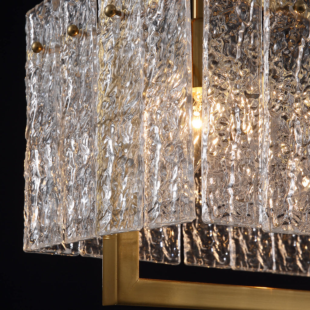 Modern-Gold-Rectangular-Metal-Frame-Crystal-Chandelier