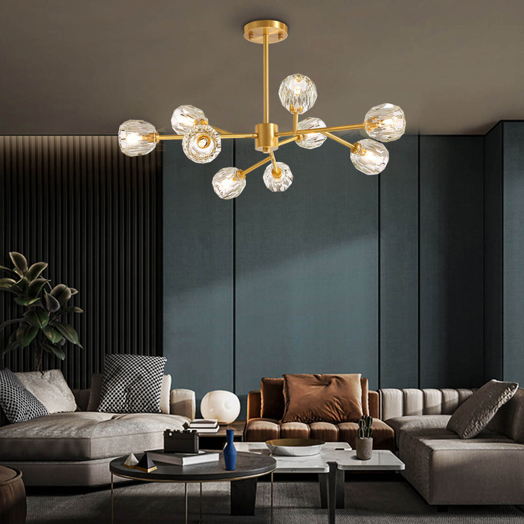 Sputnik crystal chandelier new arrivals