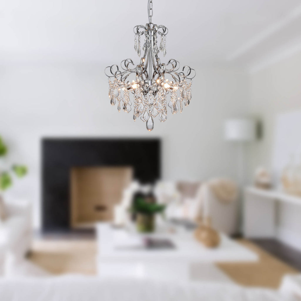 Classical Palace Flat Iron Fram Crystal Chandelier – MOOONI LIGHTING