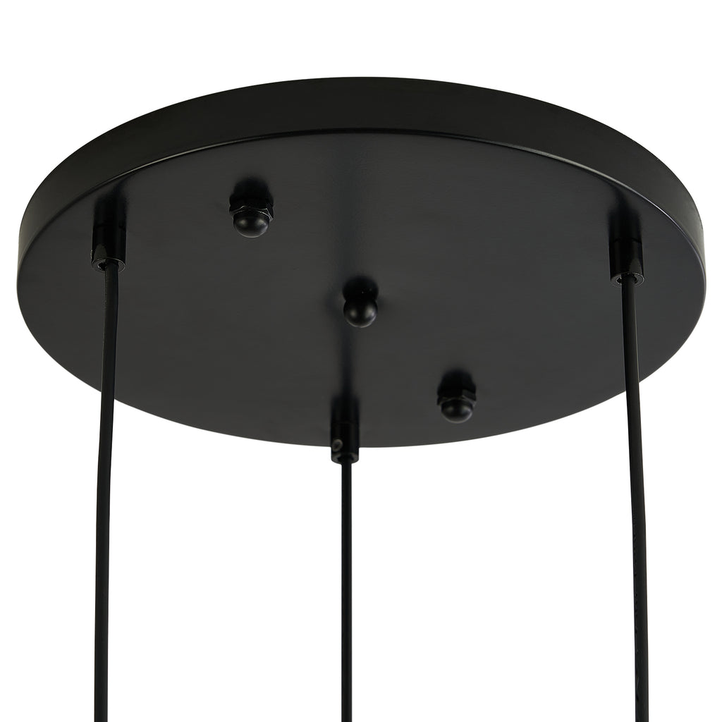 MOOONI-Vintage-Spiral-Matte-Black-Crystal-Chandelier-Flush-Mount