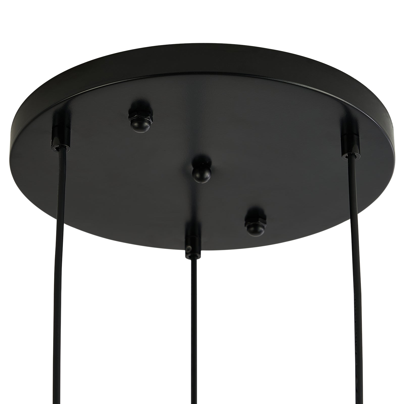 MOOONI-Vintage-Spiral-Matte-Black-Crystal-Chandelier-Flush-Mount