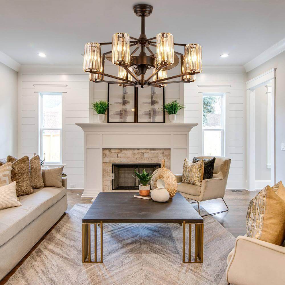 MOOONI-Fandelier-Bronze-Fan-Chandelier-Living-Room