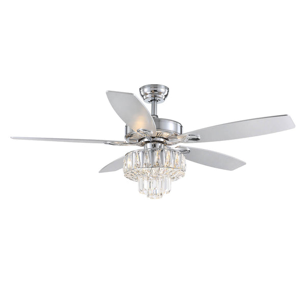 MOOONI-Ceiling-Fan-Light-Chrome- Fourdrinier-Crystal-Fandelier-51“