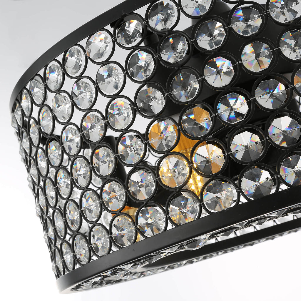 MOOONI-Small-Caged-Ceiling-Fan-Edison-Bulbs-Matte-Black-Industrial-Modern-Drum-Crystal-Fandelier-Bedroom